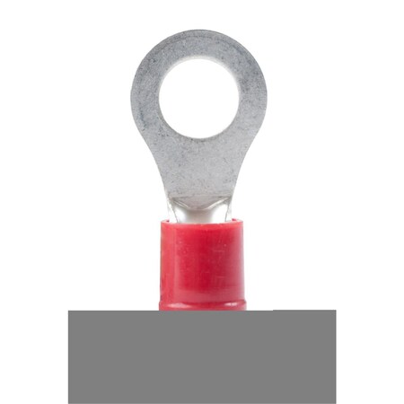 Acoustic 22-18 Gauge Insulated Ring Terminal, Red -10PK AC1492934